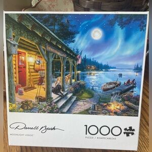 Darrel Bush “Moonlight Lodge” Puzzle!!